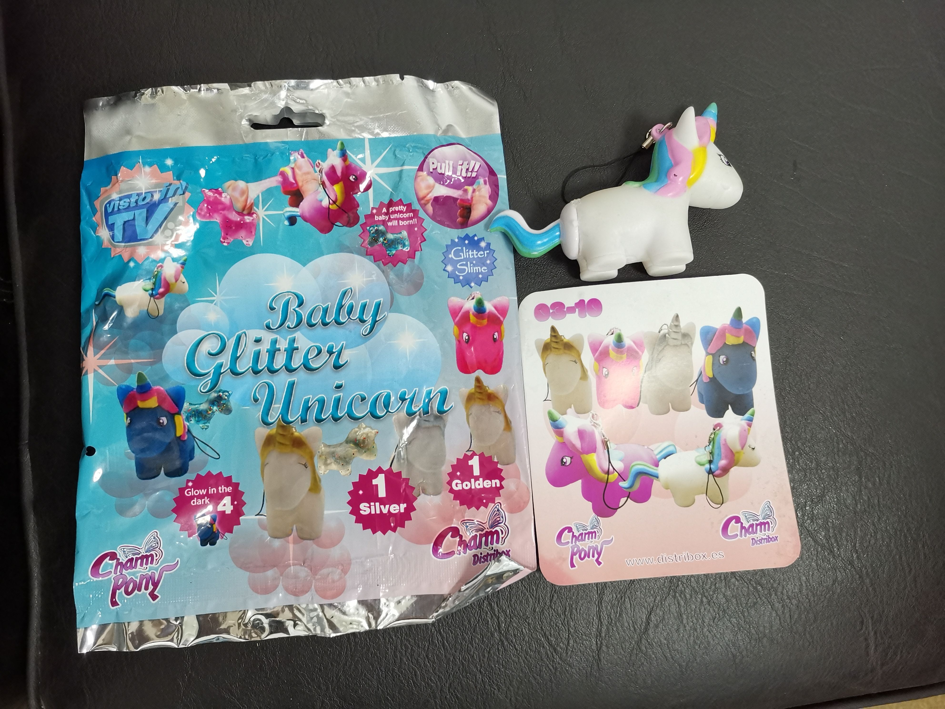 Игрушка для детей в пакетике " Очаровательные пони" Baby Glitter Unicorn(возможно вскрыта упаковка)